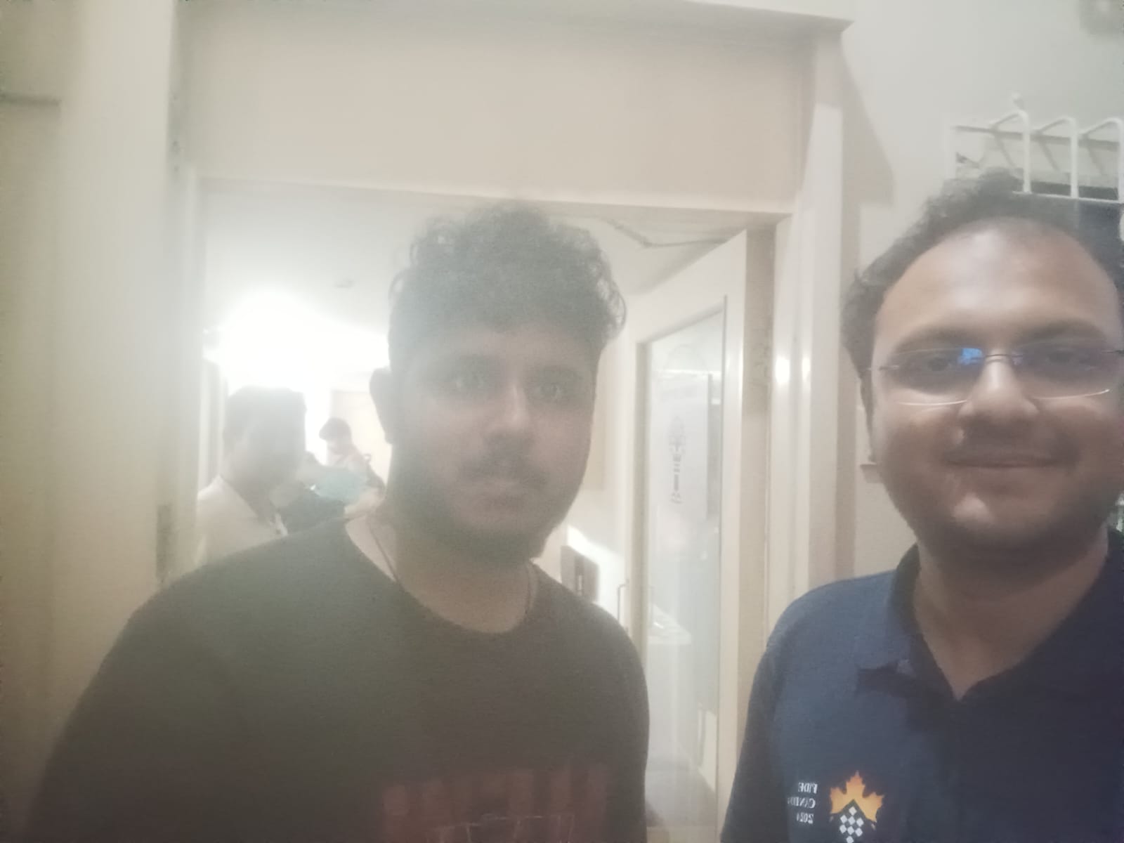 With Sagar Shah
